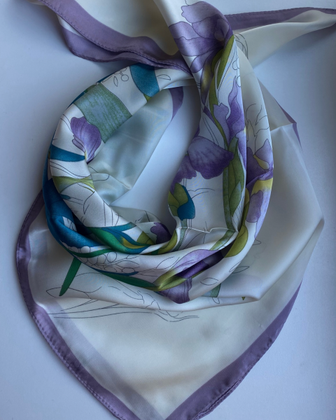 İpek Saten Fular- 70*70