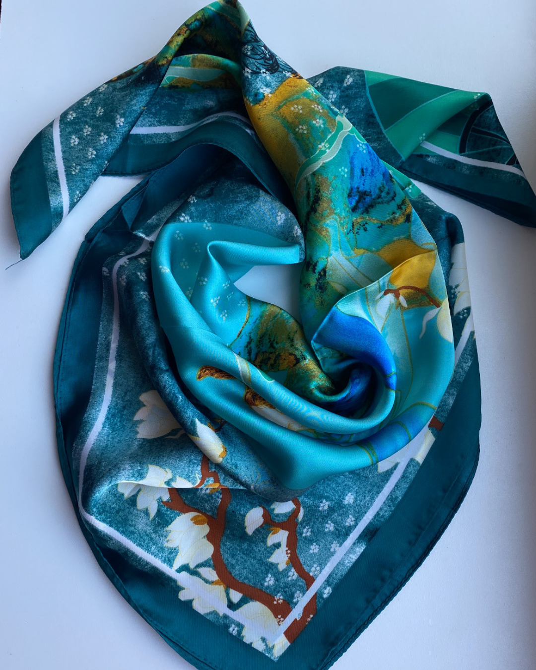 İpek Saten Fular- 70*70