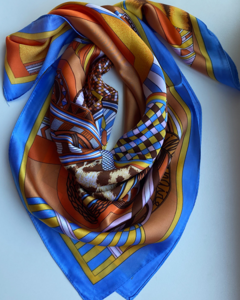 İpek Saten Fular- 70*70