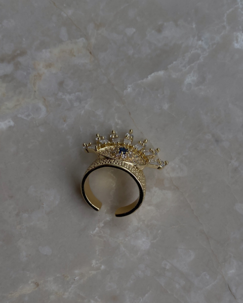 Ayarlanabilir Gözlü Serçe Parmak Yüzük