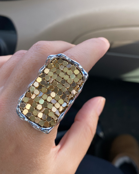 Marka Model Pul Detaylı Yüzük