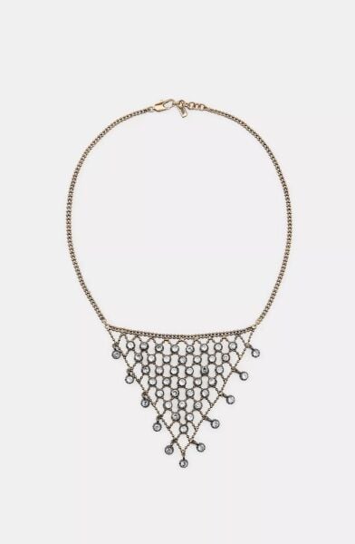 Marka Model Taşlı Kolye