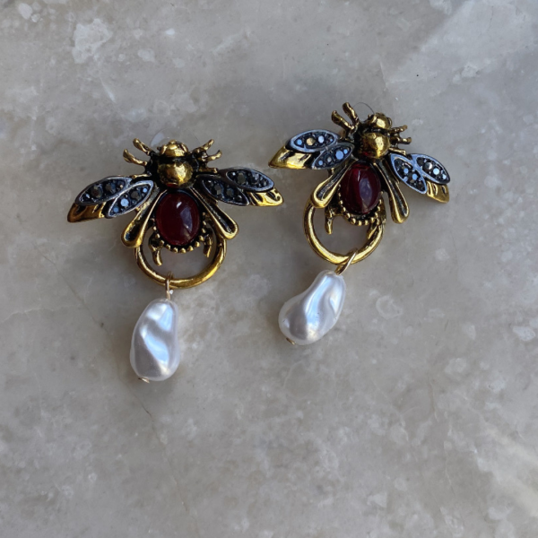 Marka Gold Arı Küpe