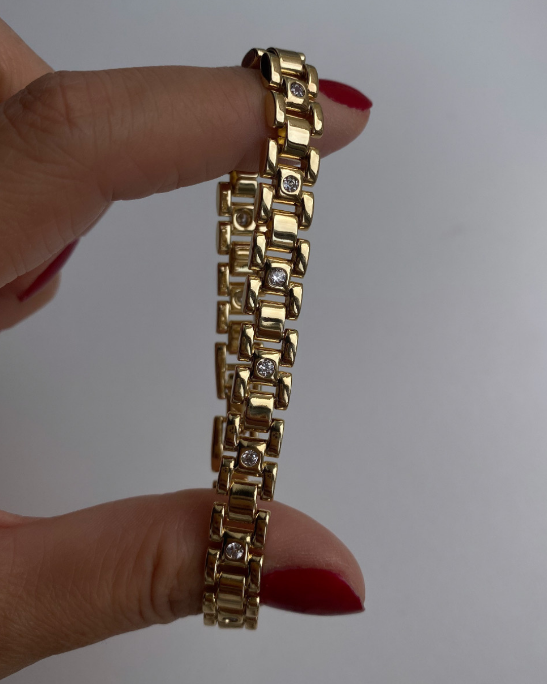 Özel Seri Ortası Tektaş Bileklik