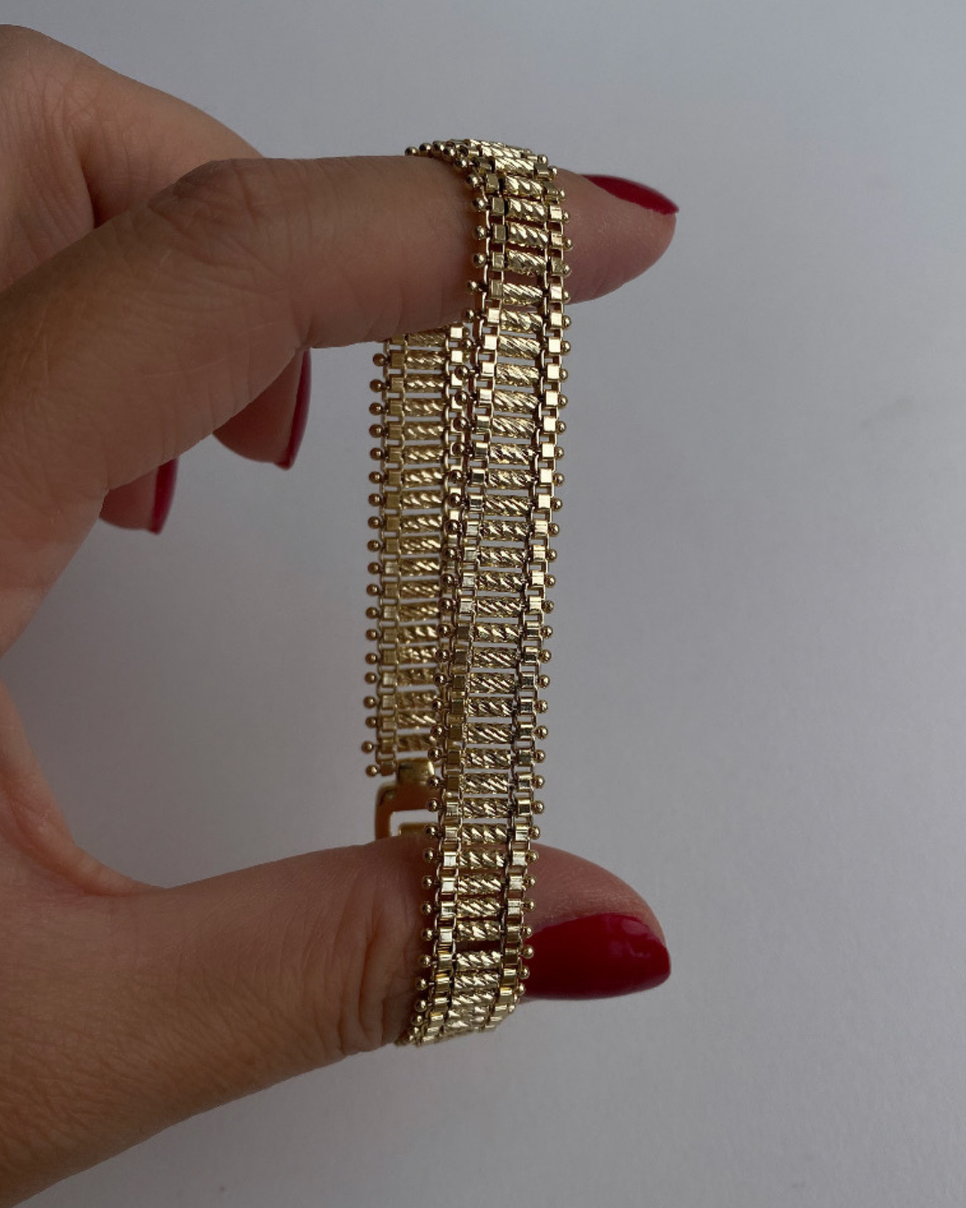 Özel Seri Ortası Parlak Silindir Bileklik