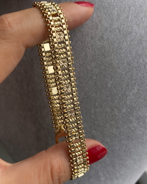 Özel Seri Parlak Silindir Bileklik