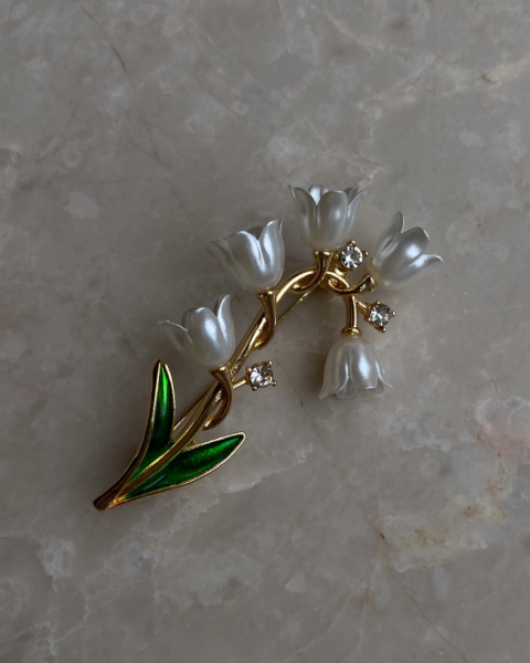 Müge Çiçeği Broş