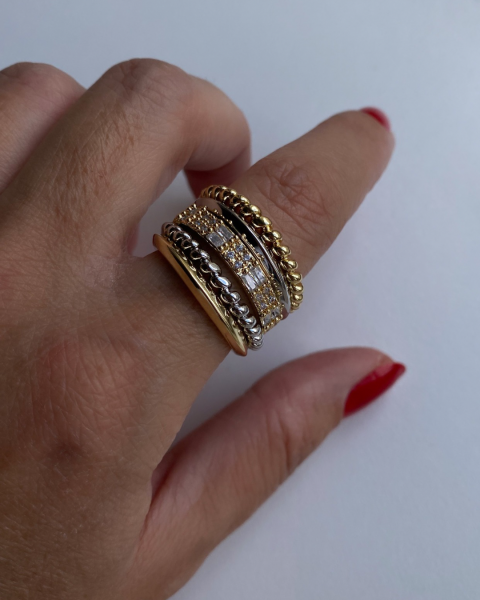 Özel Seri Çoklu Yüzük-18 Numara