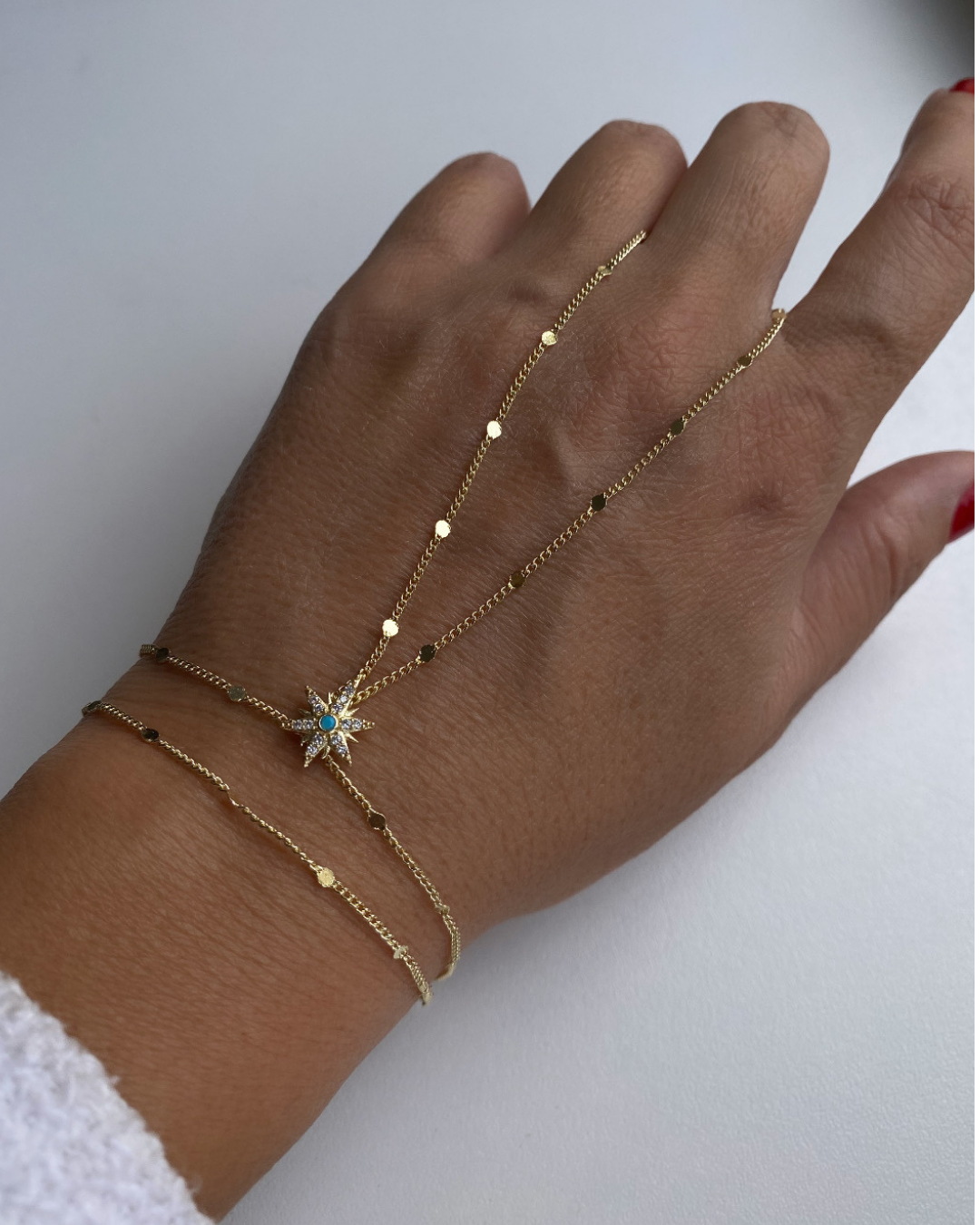 Mavi Taşlı Pullu Kutup Yıldızı Şahmeran