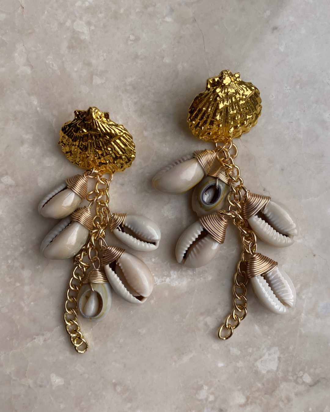 Marka Deniz Kabuğu Küpe