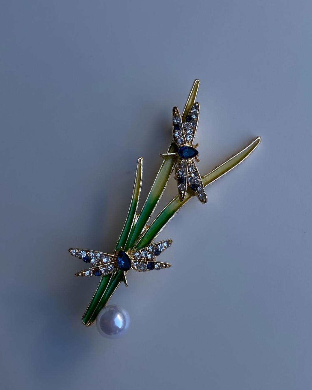 İncili Yusufçuk Broş