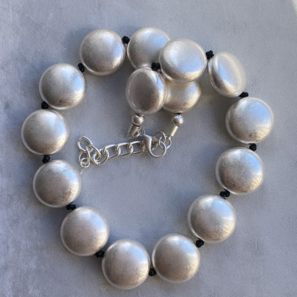 Altın Kaplama Yuvarlak Detaylı Kolye