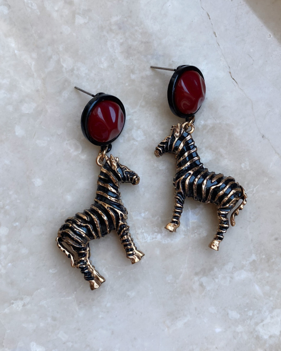Marka Zebra Küpe