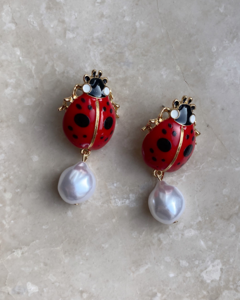 Marka Uğur Böceği Küpe