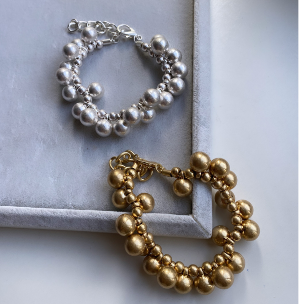 Altın Kaplama Topçuk Bileklik