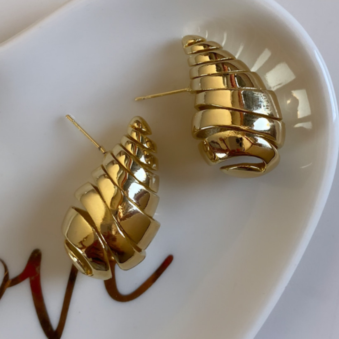 İthal Marka Küpe- Gold 3cm