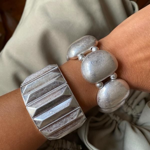 Altın Kaplama Kalın Tasarım Bileklik