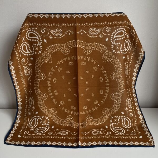 Hardal Etnik Desenli Şal 70*70