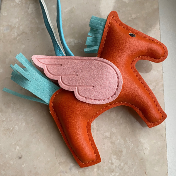 Unicorn Çanta Charmı- Turuncu