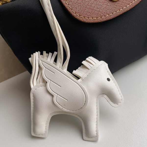 Unicorn Çanta Charmı- Beyaz