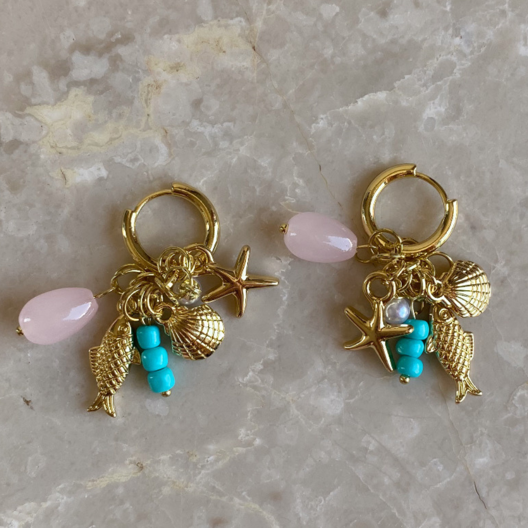 Balık Charm Küpe