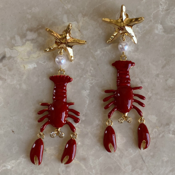 Marka Taşlı Akrep Küpe