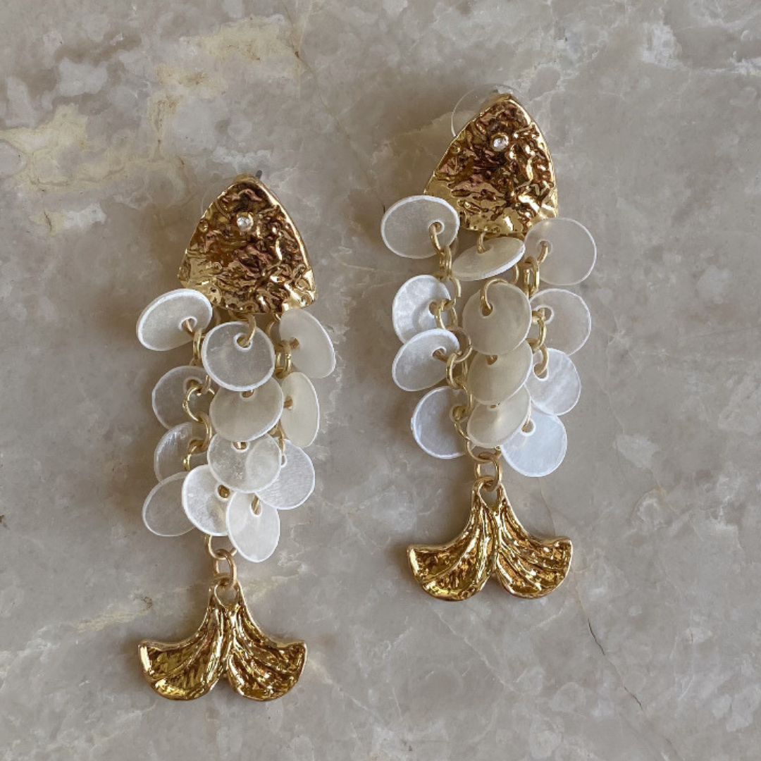 Marka Pullu Balık Küpe