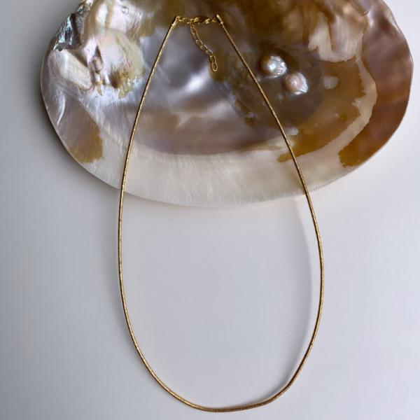 Çelik Tel Choker Kolye