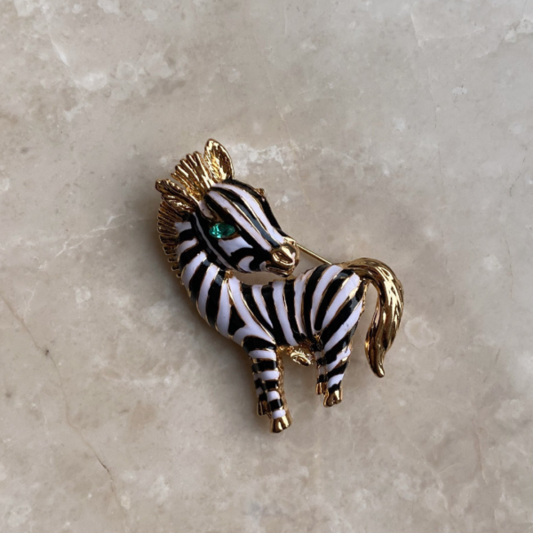 Zebra Broş