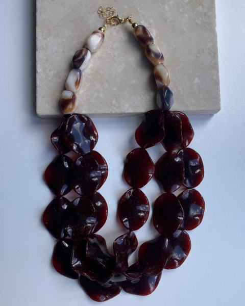 Üçlü Kahve Tasarım Kolye