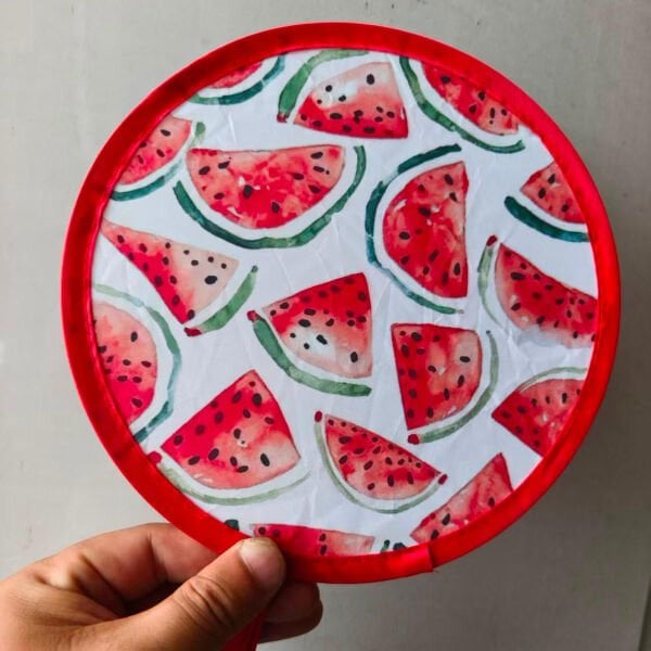 Karpuz Katlanabilir Çantalı Yelpaze