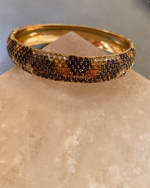 Marka Leopar Bilezik- Gold
