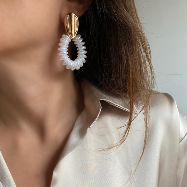 Marka Model İnci Damla Küpe