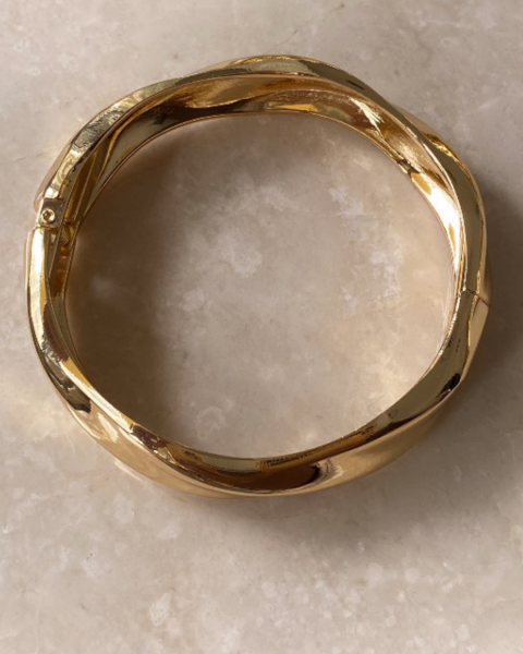 Altın Kaplama Kelepçe Bileklik