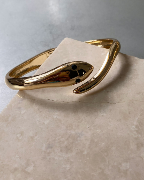 Altın Kaplama Yılan Bileklik