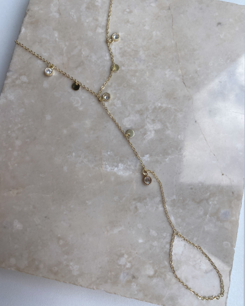 Altın Kaplama Taşlı Pullu Şahmeran