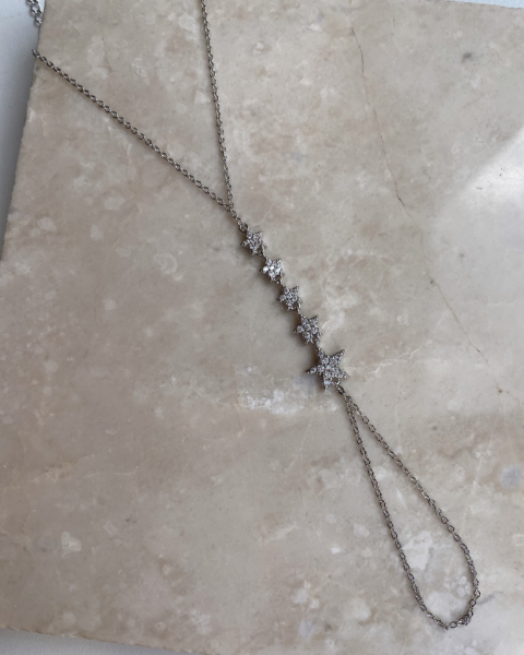 Altın Kaplama Çoklu Yıldız Şahmeran-Silver