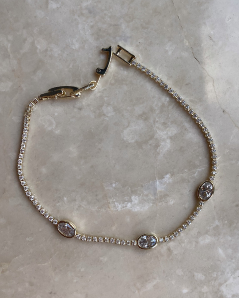 Özel Seri Üçlü Taşlı Bileklik