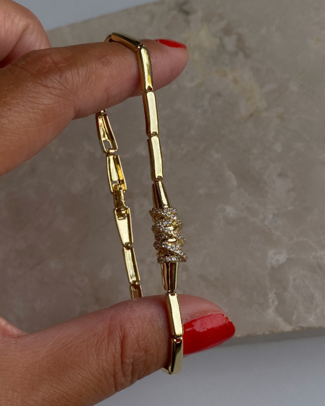 Özel Seri XP Taşlı Düğüm Bileklik