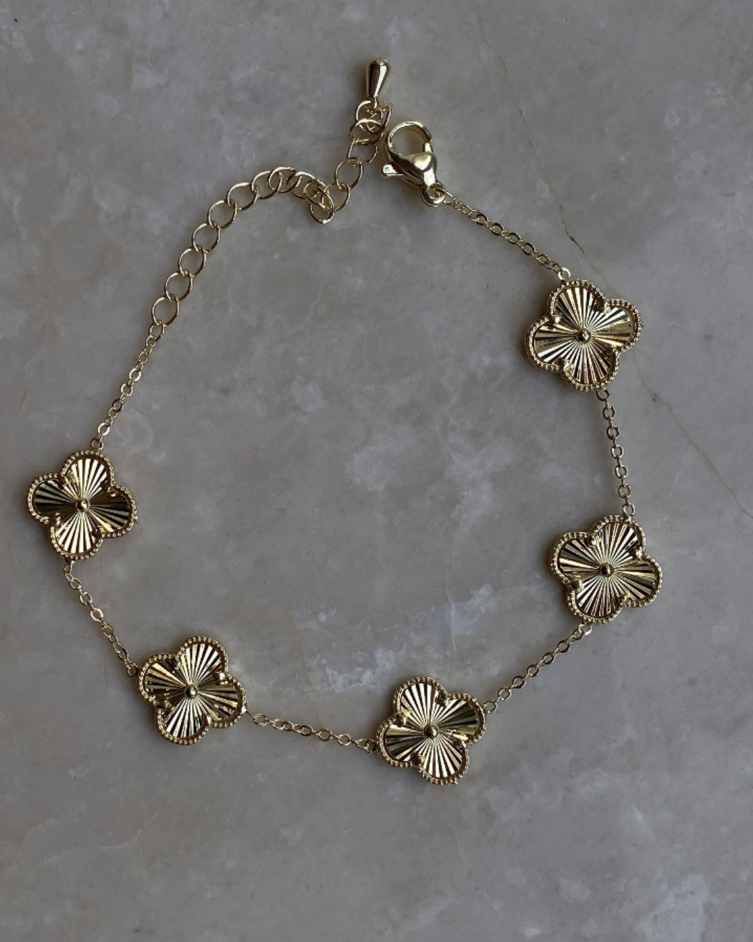 Yonca Bileklik- Gold