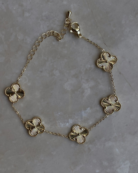 Yonca Bileklik- Gold