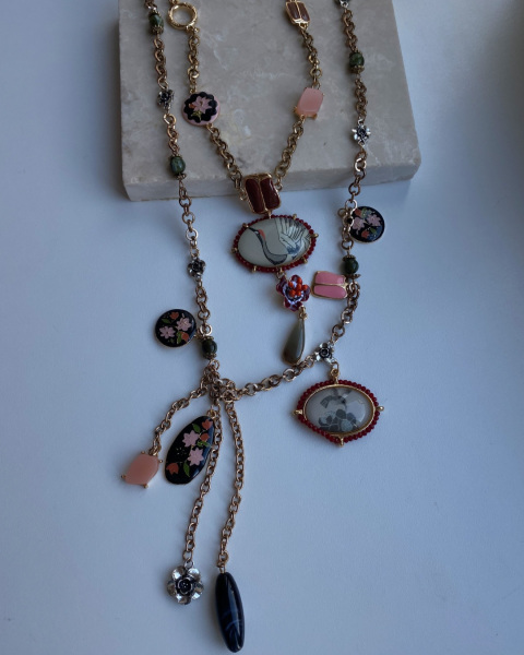 Marka Kuş Charmlı Kolye