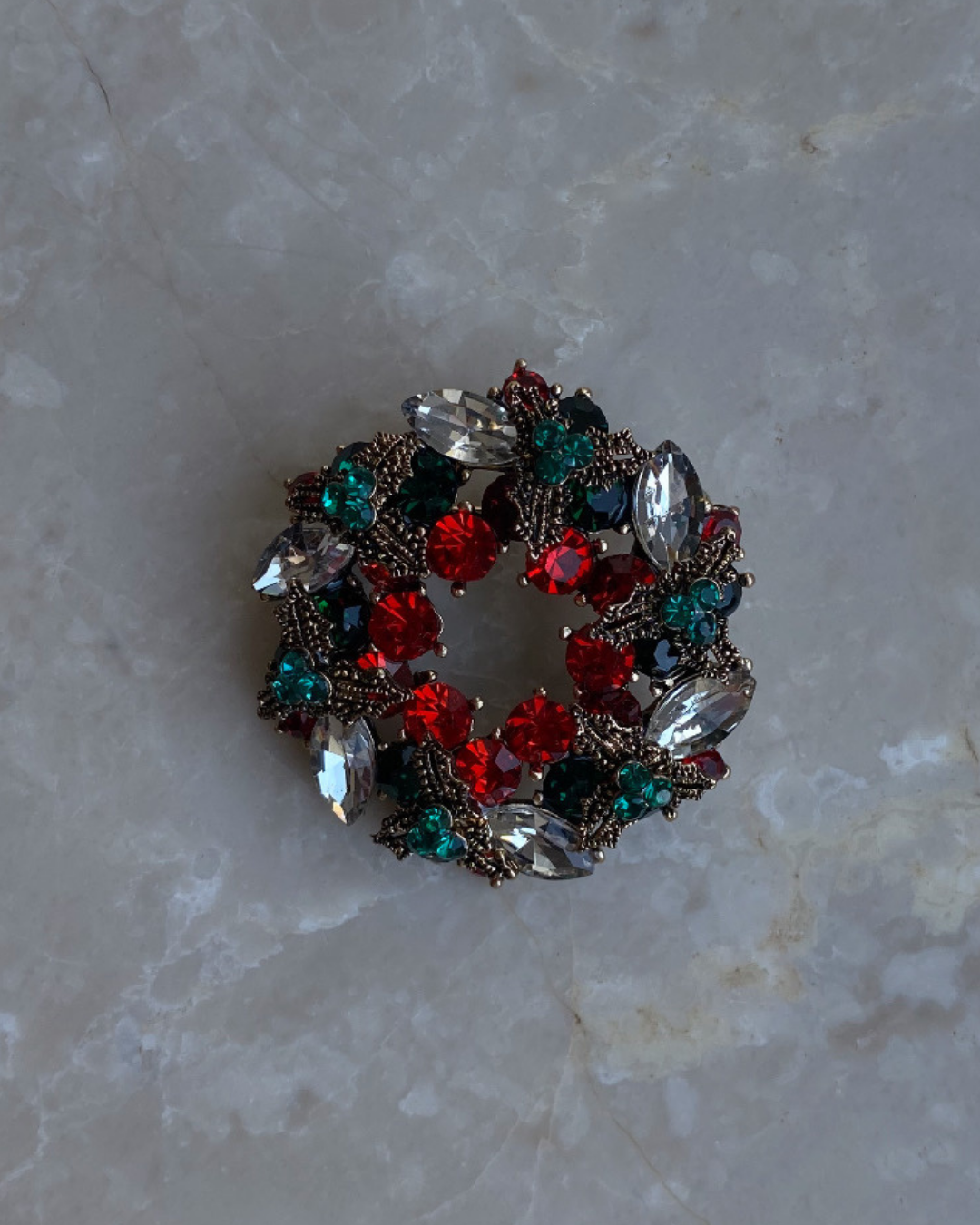 Yeni Yıl Çelenk Broş