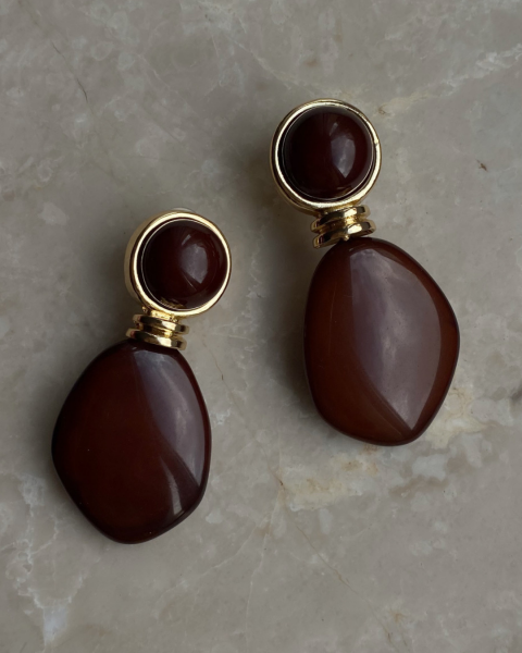 Marka Model Bordo Küpe