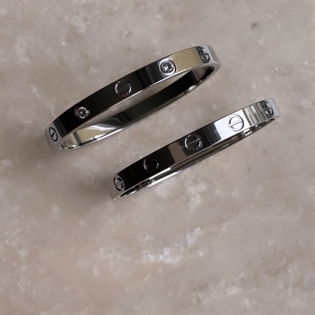 Çelik Marka Model Bileklik-Silver Bebe Boy