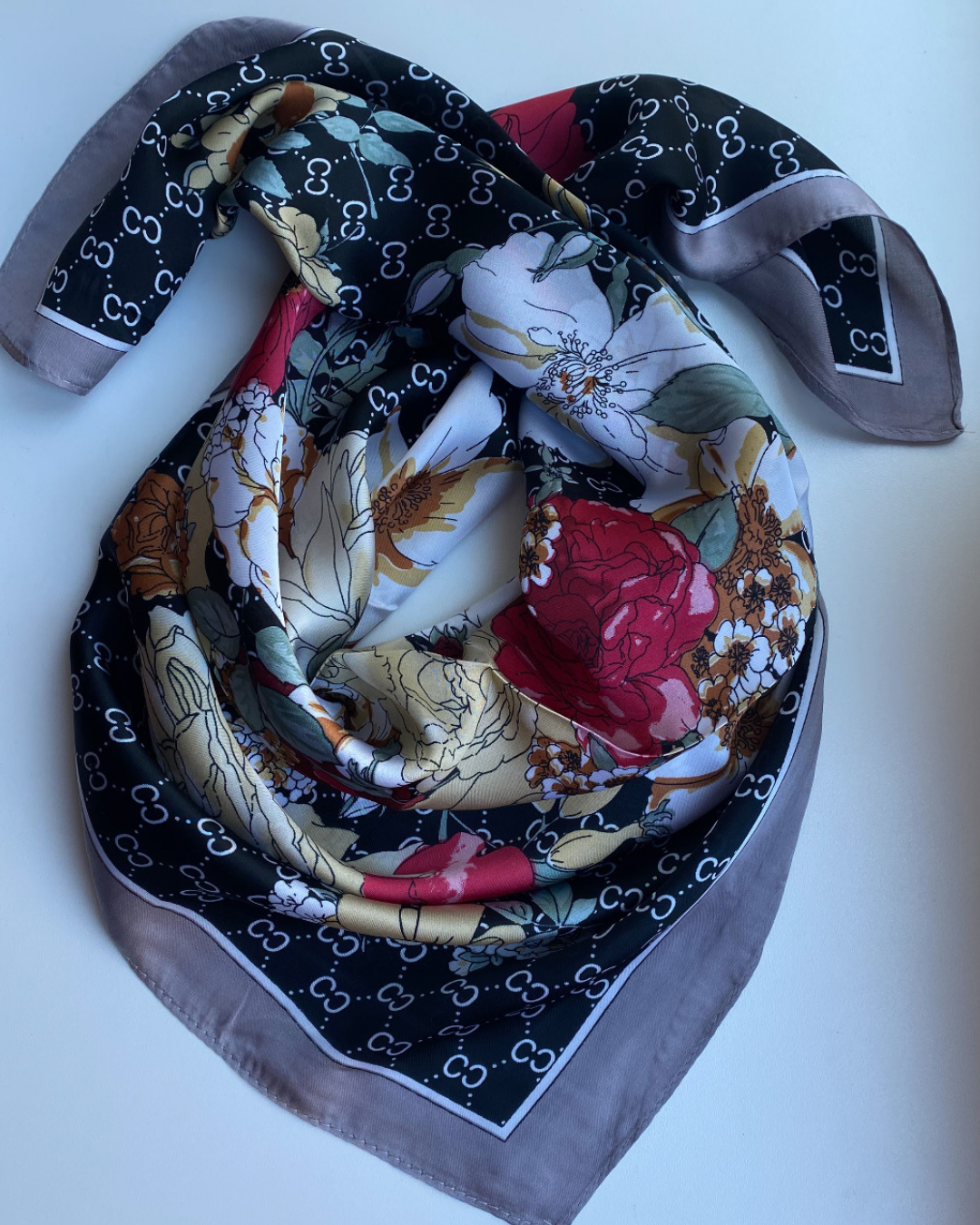 İpek Saten Fular- 70*70