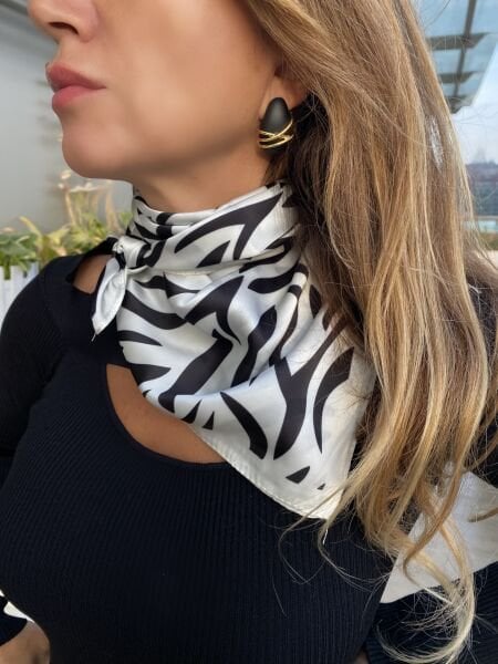 İpek Saten Fular- 70*70